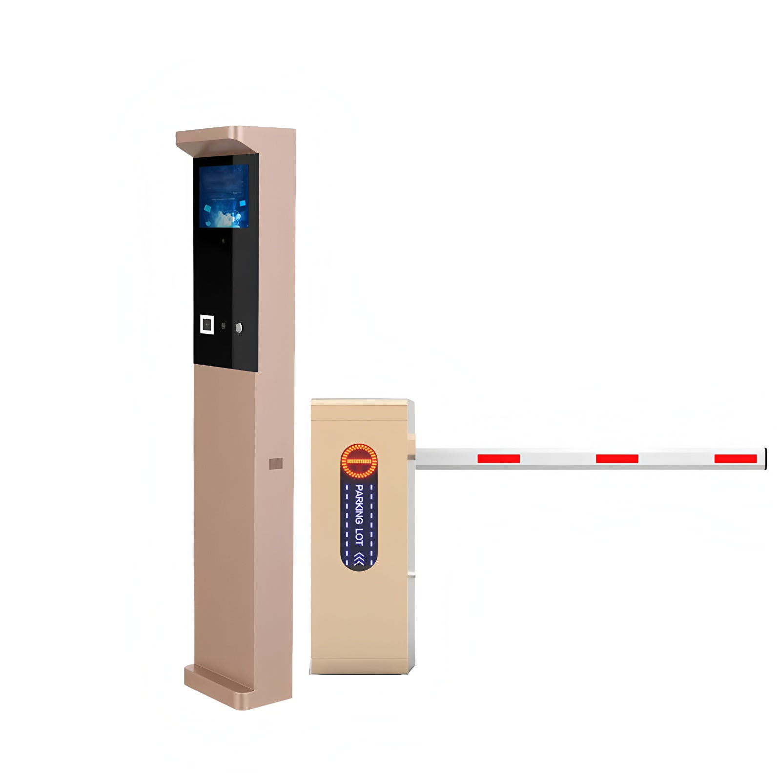 Cardlan Integrated License Plate Recognition Parking System Card Ticket Management All In One System