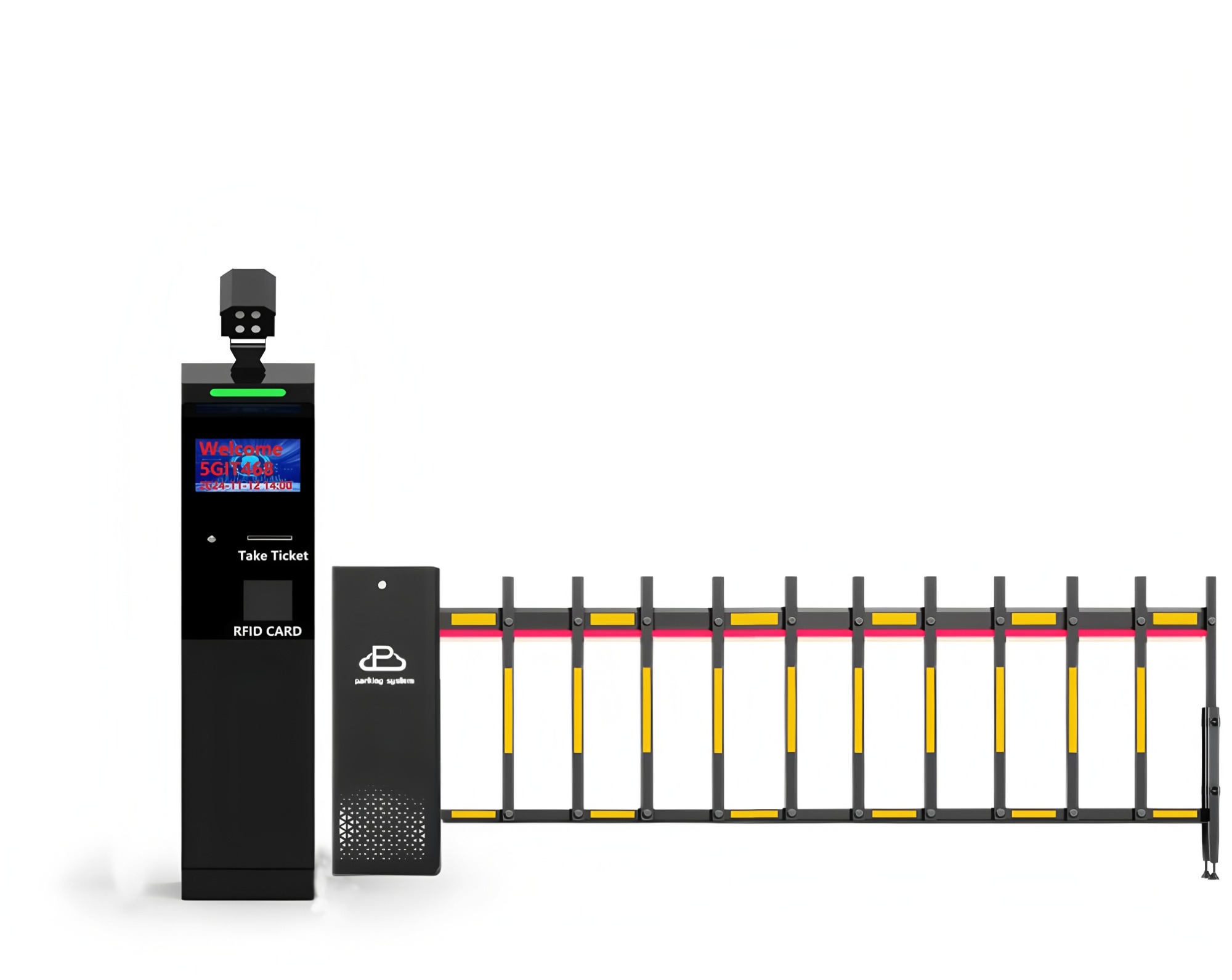 Cardlan's All-In-One Parking Integrated Software Solution License Plate Recognition Parking Ticket System