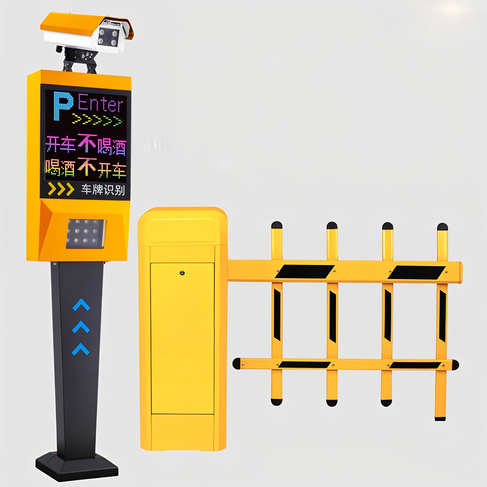 Advanced Image Processing License Plate Recognition Parking System Car Parking Management System