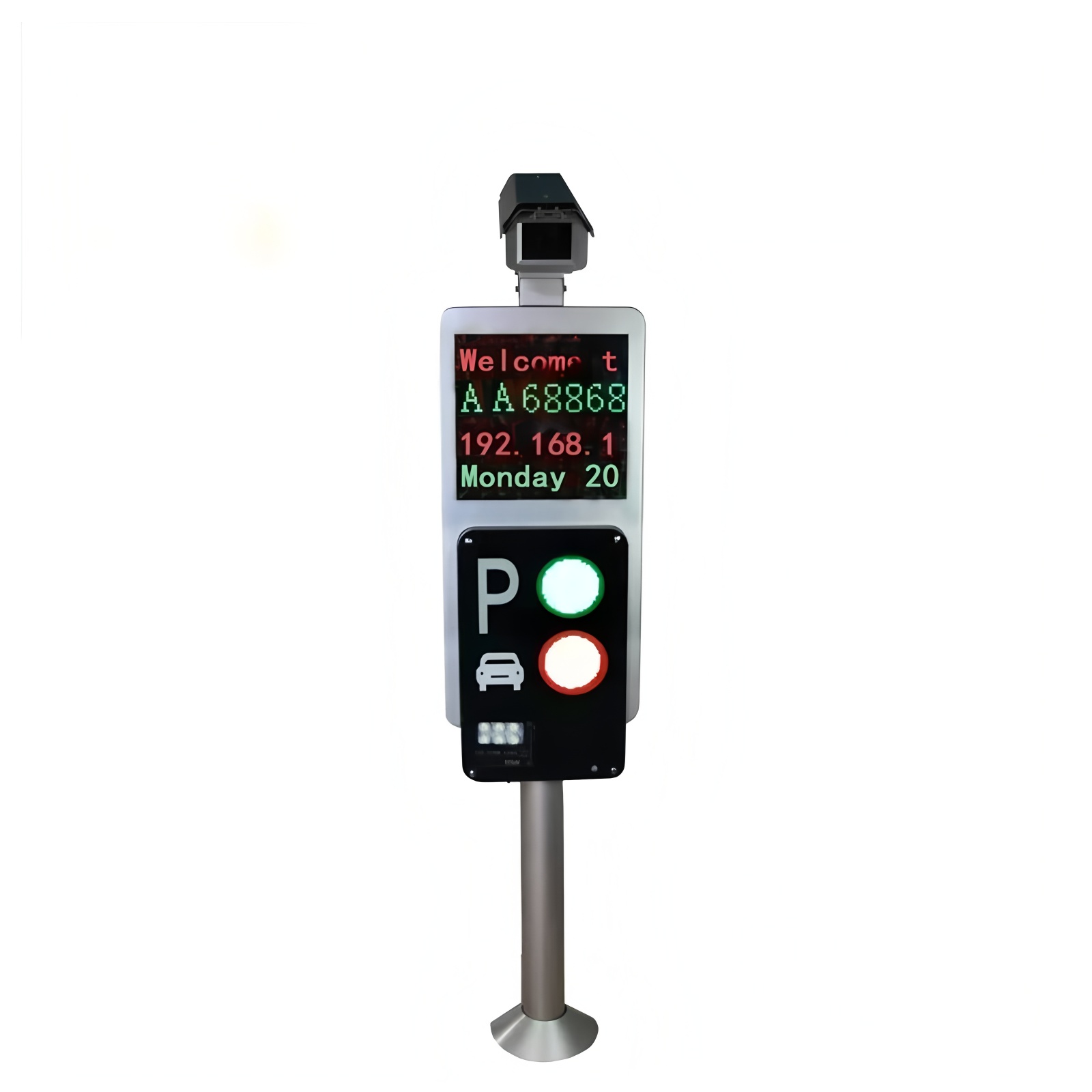 Vehicle LPR Parking System 4800bps/100m for Road Security