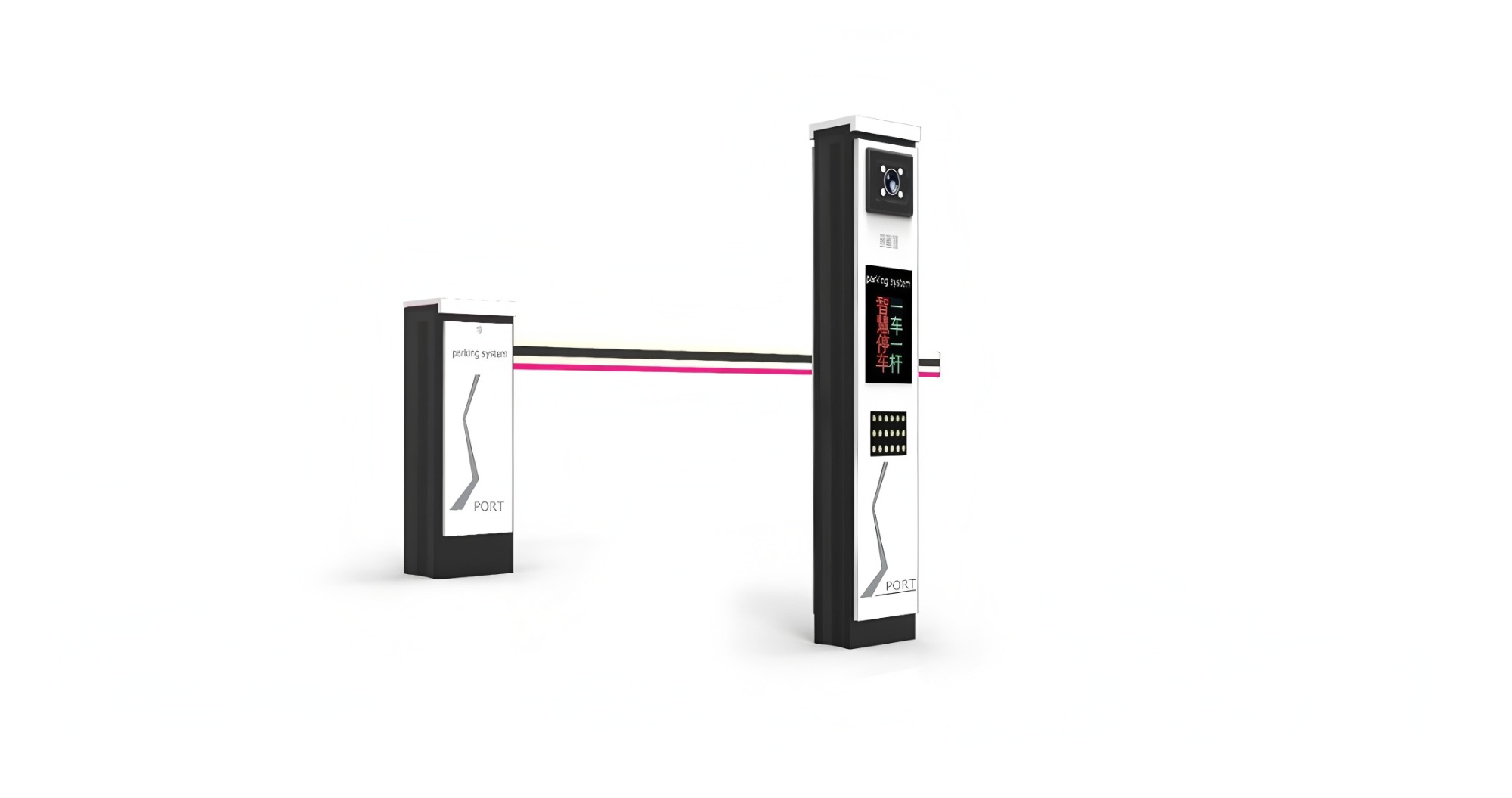 Number Plate Recognition Access Control LPR Parking System Weatherproof