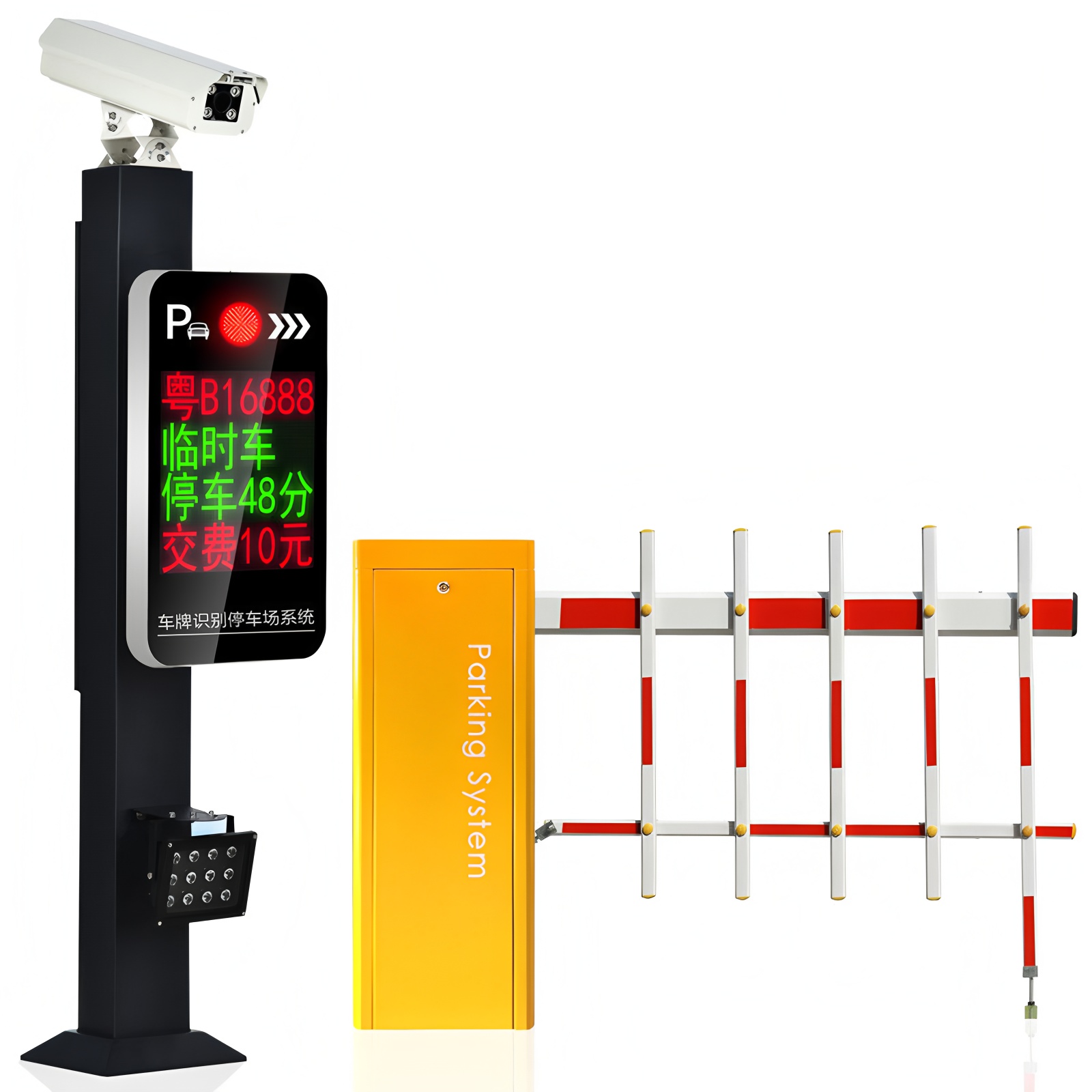OEM License Plate Recognition System Anpr Parking Solutions Waterproof