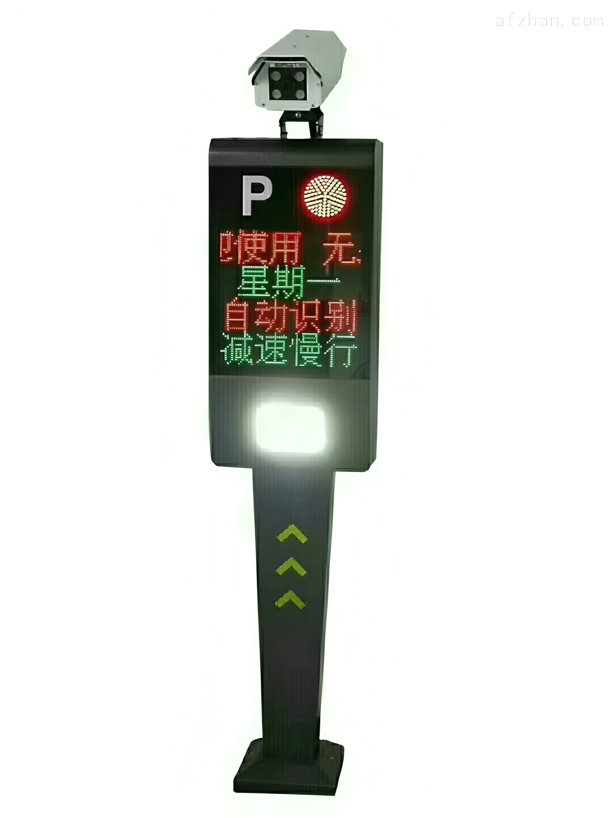 Wireless Lpr Camera License Plate Recognition Parking System Traffic Boom Barrier
