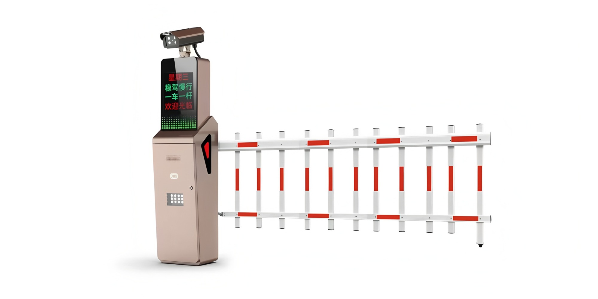 Automatic Safety Protection Lpr/anpr License Plate Recognition Camera System Parking Lot Access Control Parking Barrier