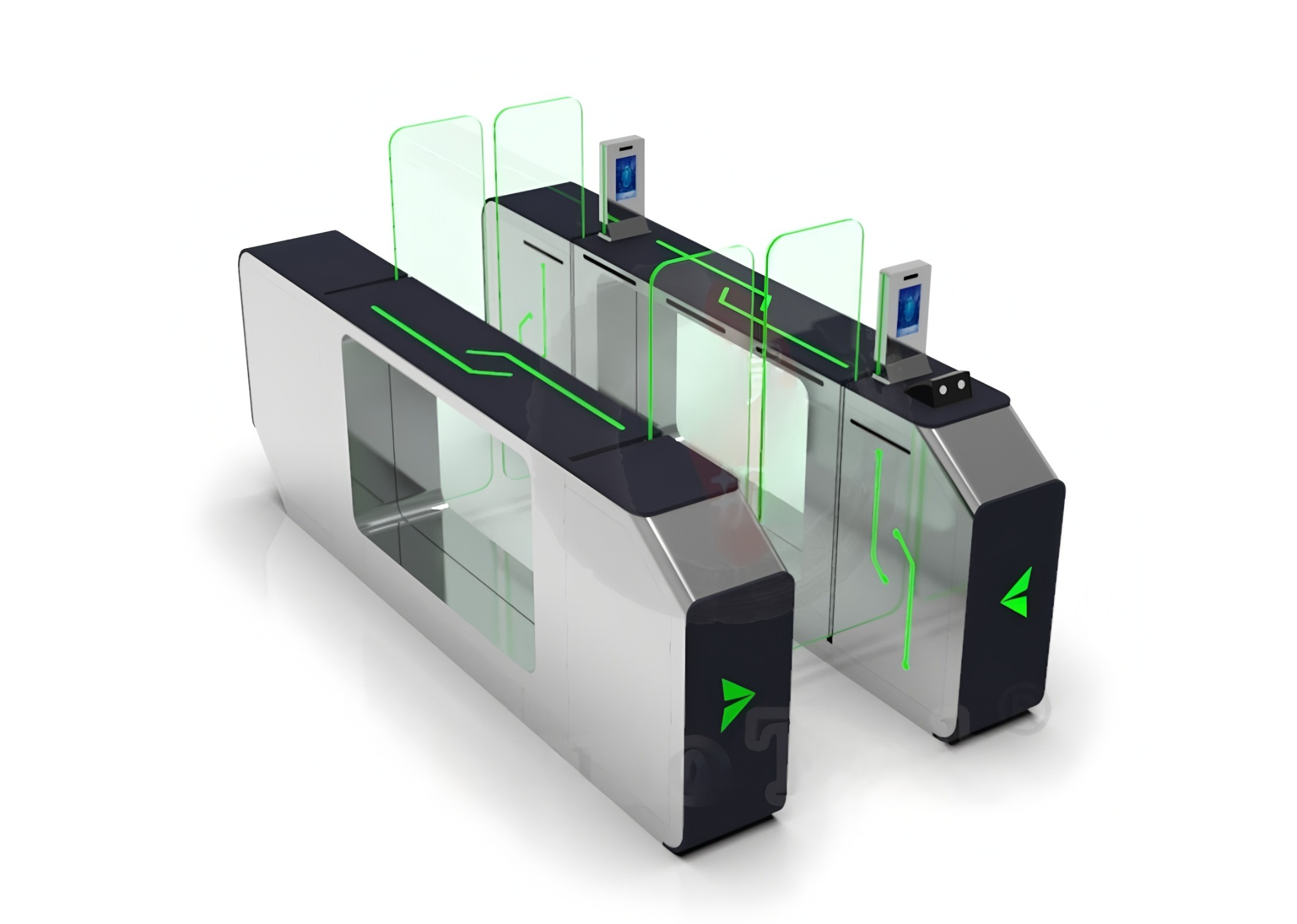 Custom Turnstile Gate, Double Gate for custom checking, Anti-tail Turnstile Gate! Immigration Gate