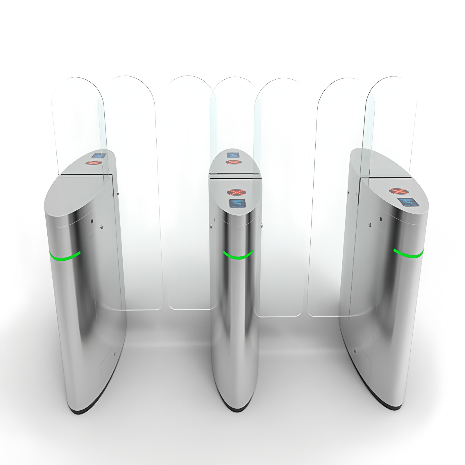 0.7s/person Airport Swing Gates Speed Gate Turnstile IP54