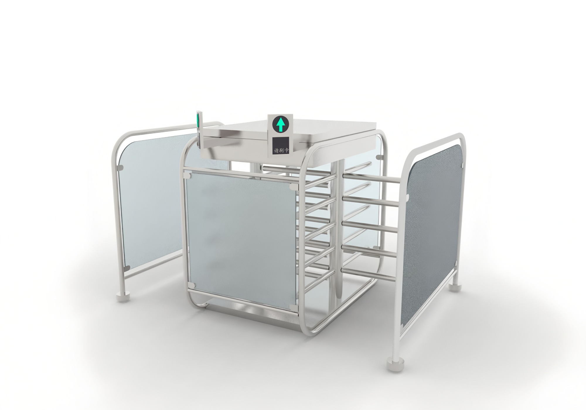 Anti Rust Tripod Turnstile Gate Half Height Turnstile AC220V