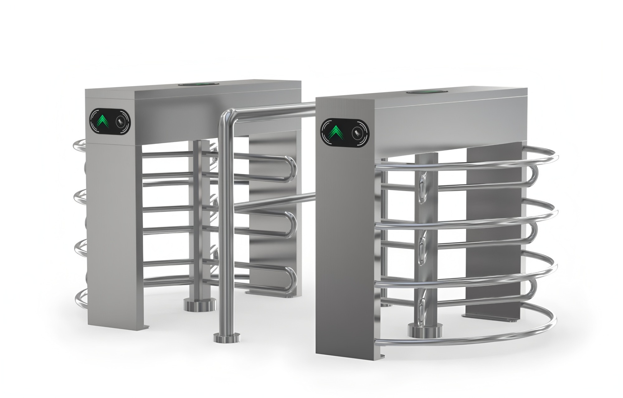RS485 Interface Half Height Gate Turnstile Security Gates 550mm