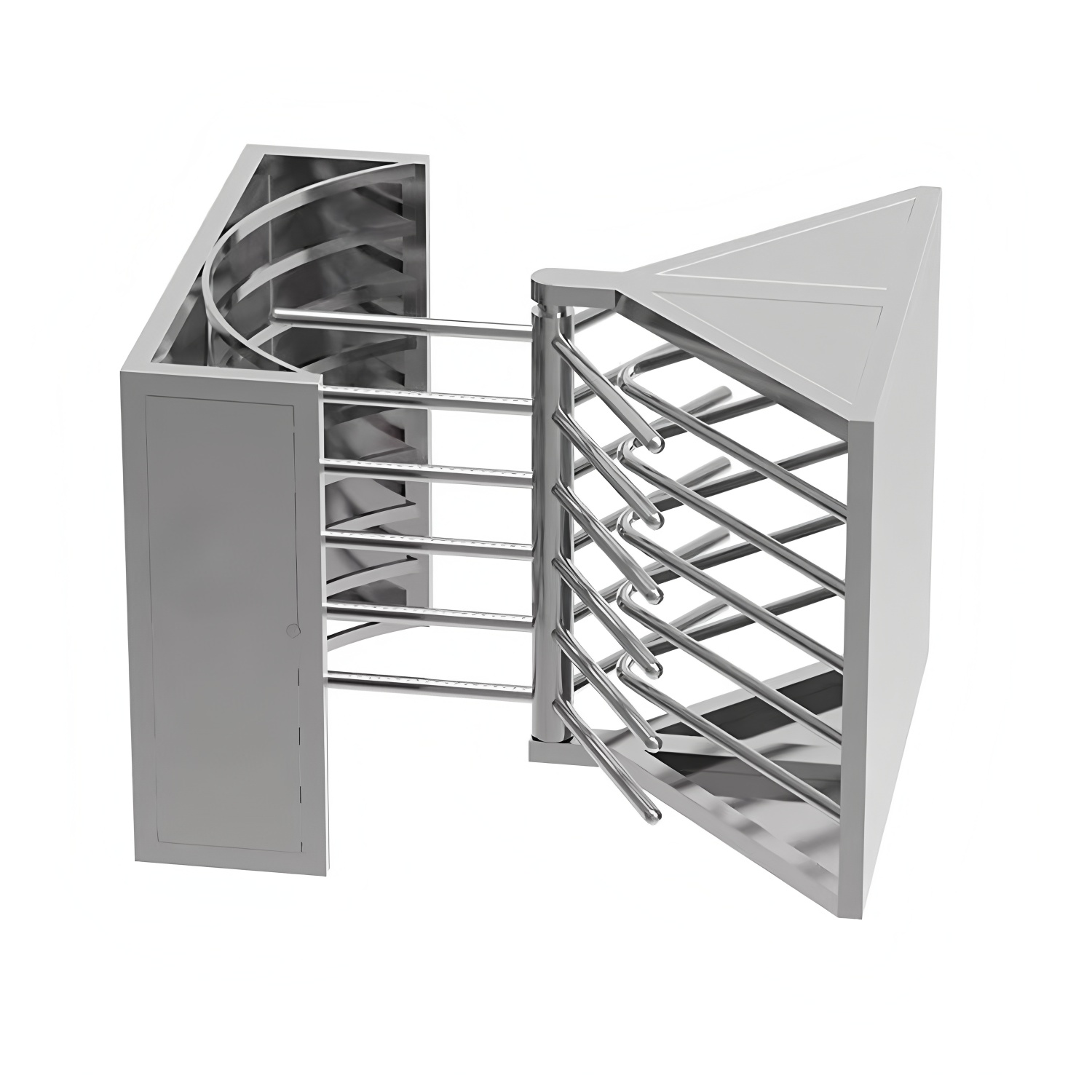 Cardlan OEM ODM Access Control System Waist Height Turnstile Gate with CE &Rohs Certificate
