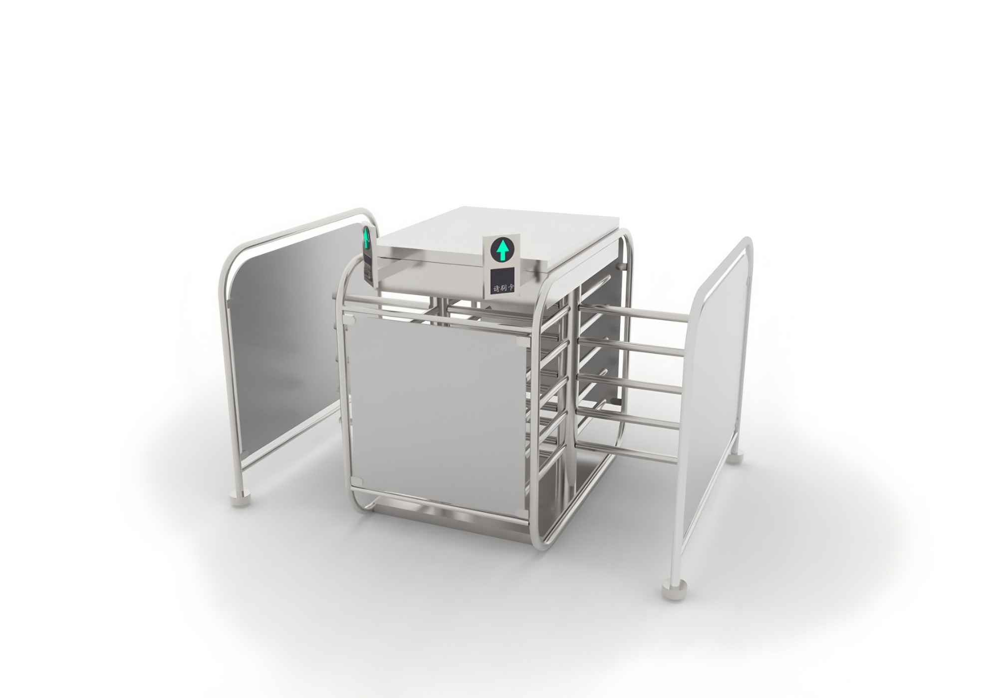 Anti Rust Tripod Turnstile Gate Half Height Turnstile AC220V
