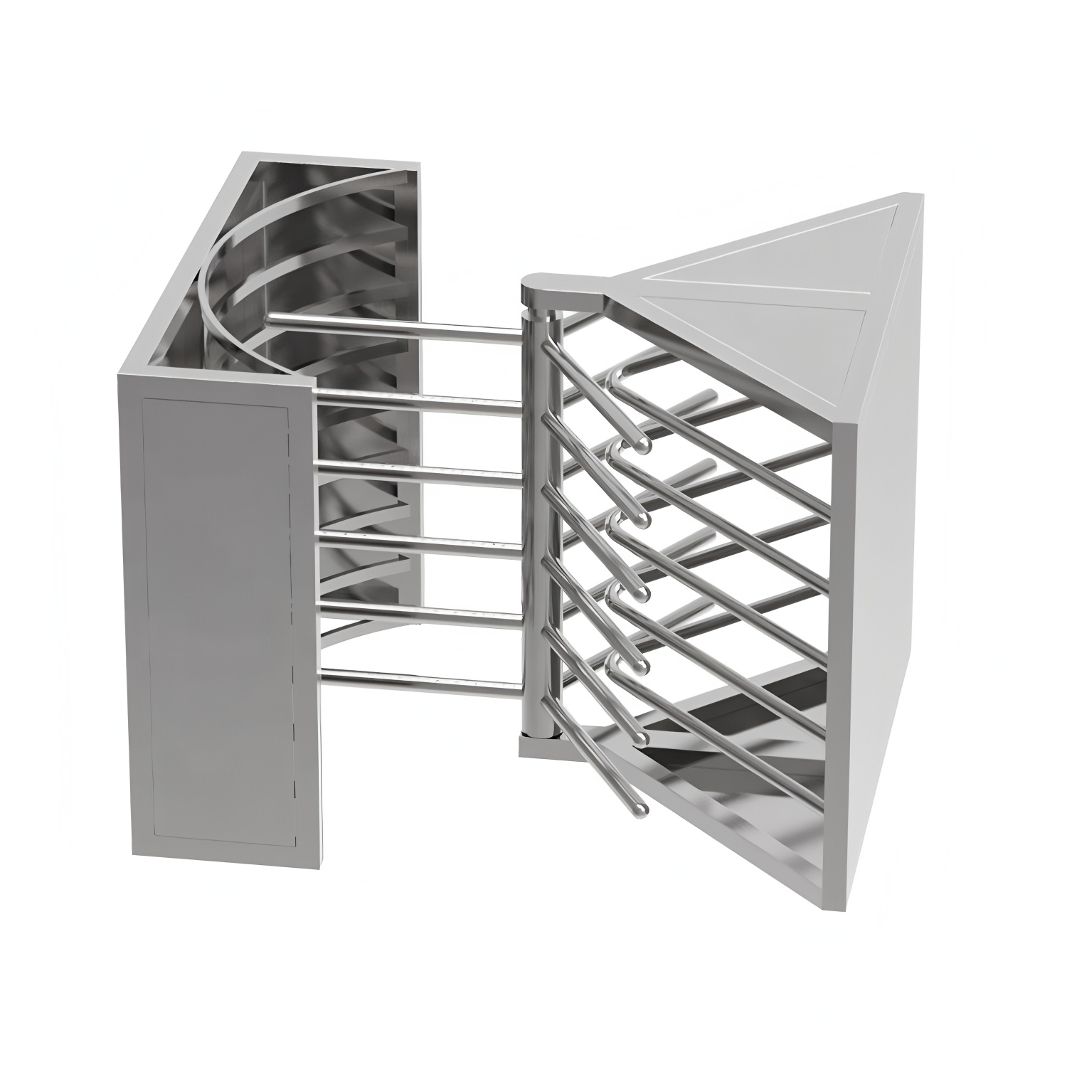 Cardlan OEM ODM Access Control System Waist Height Turnstile Gate with CE &Rohs Certificate