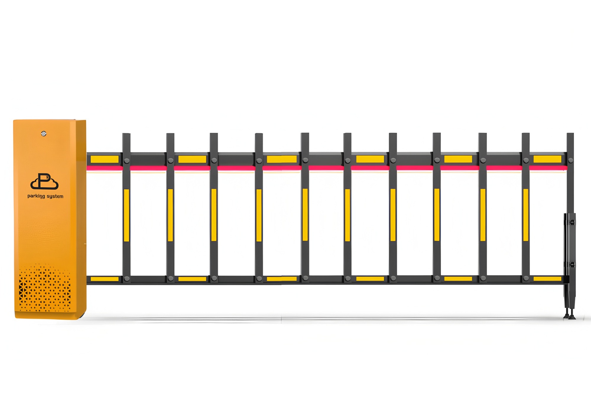Cardlan 24V DC Car Park Boom Barrier Gate for Property Management with Four Operation Control Modes
