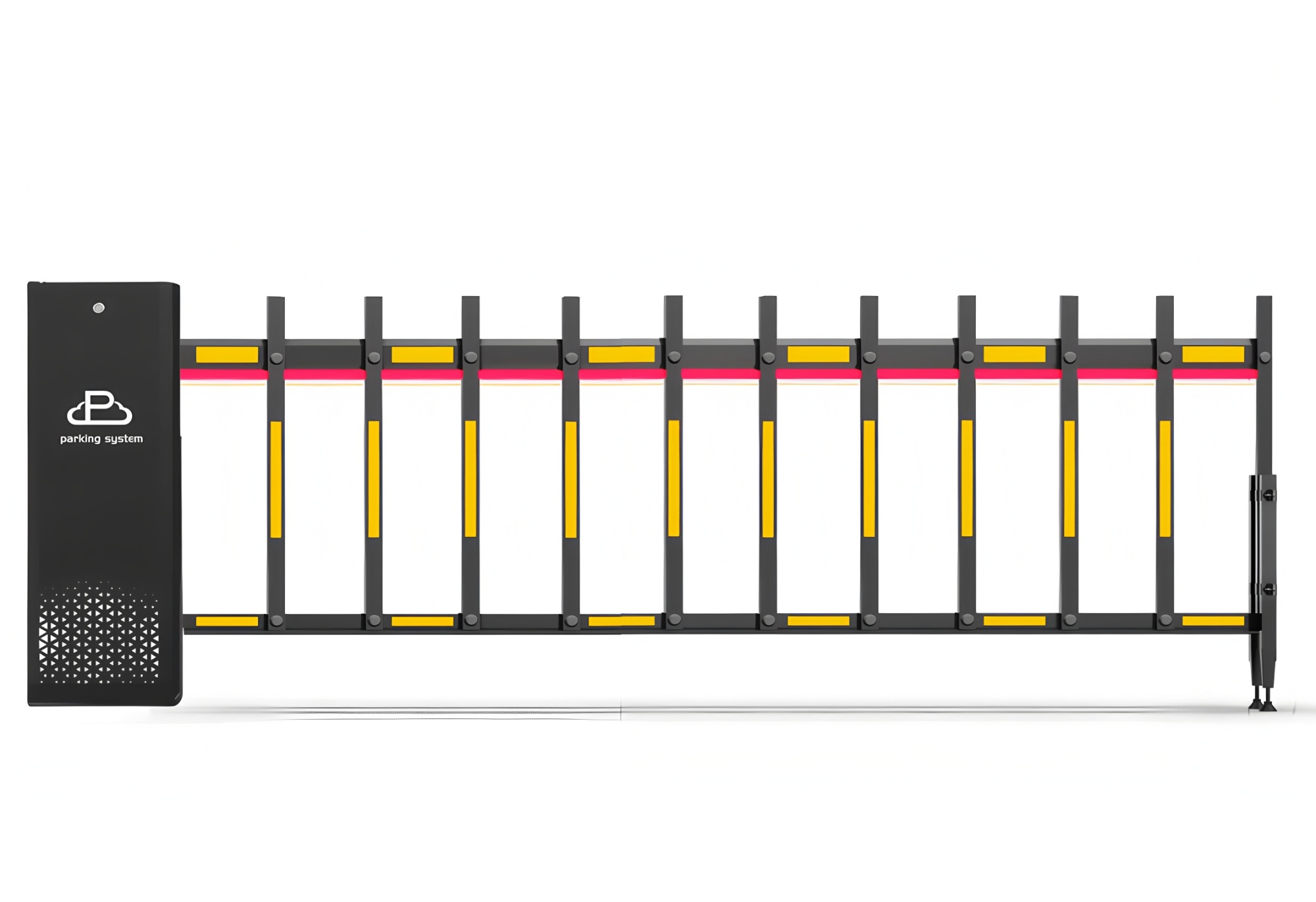 Cardlan 24V DC Car Park Boom Barrier Gate for Property Management with Four Operation Control Modes