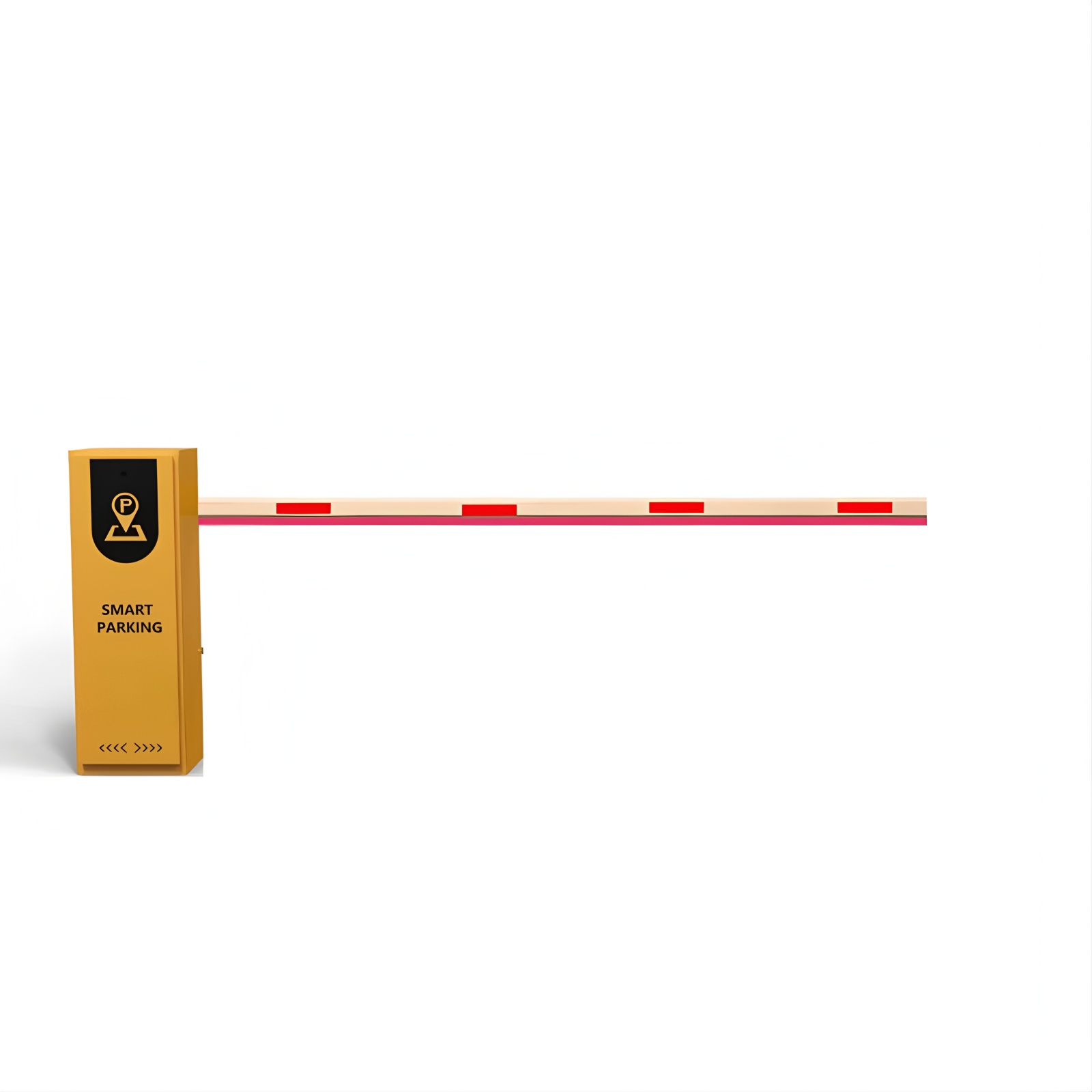 2-6m Arm Straight Automatic Boom Barrier Gate Traffic Barrier Gate For Parking Lot