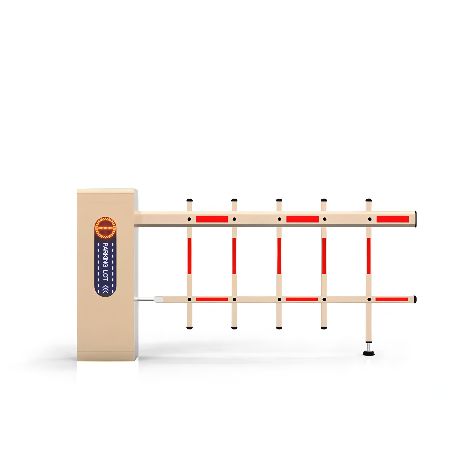 IP65 Parking Lot Automatic Security Gates Motor Rated Power 80W