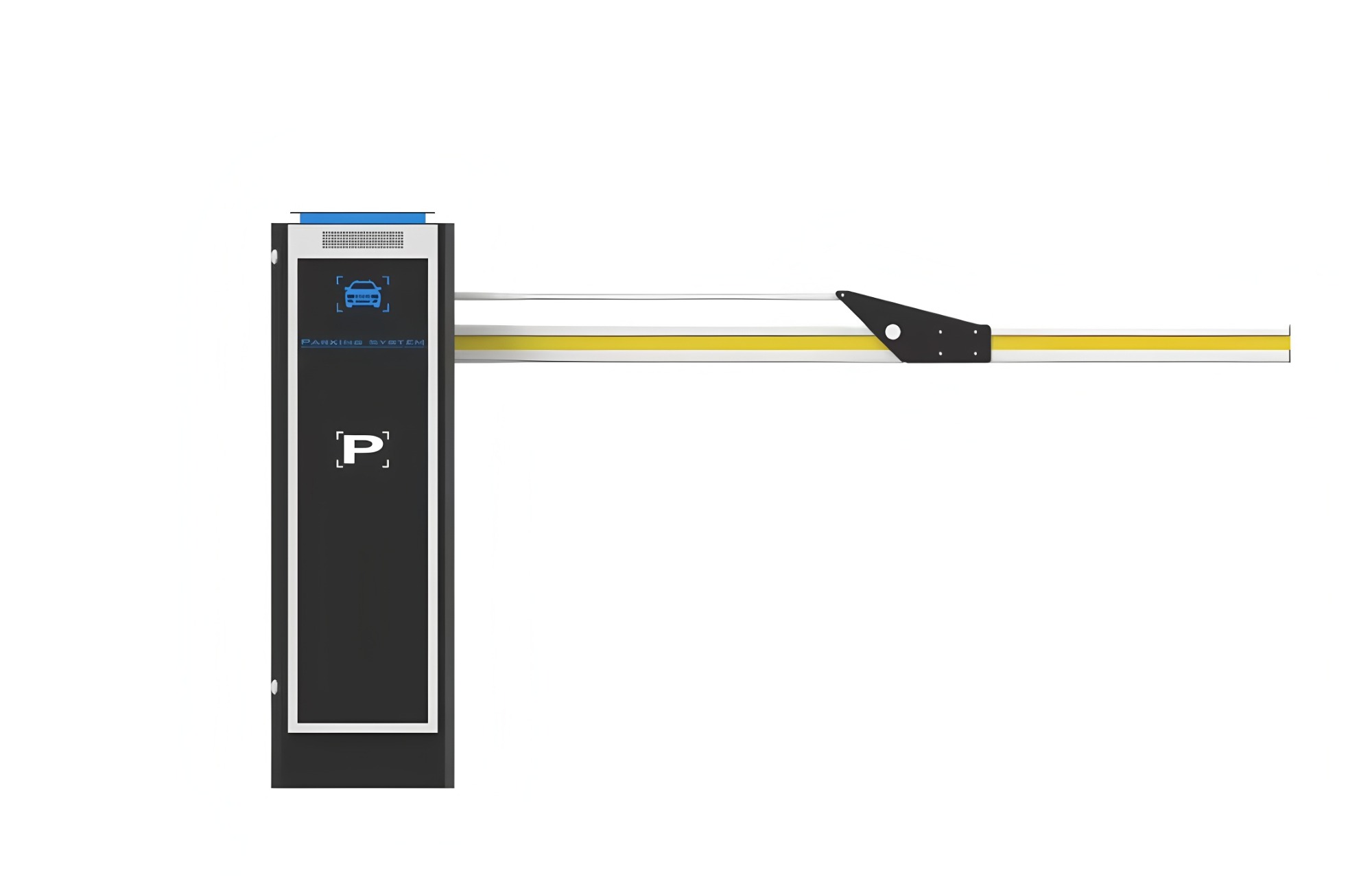RS485 Car Park Security Gates Rising Arm Barrier OEM ODM
