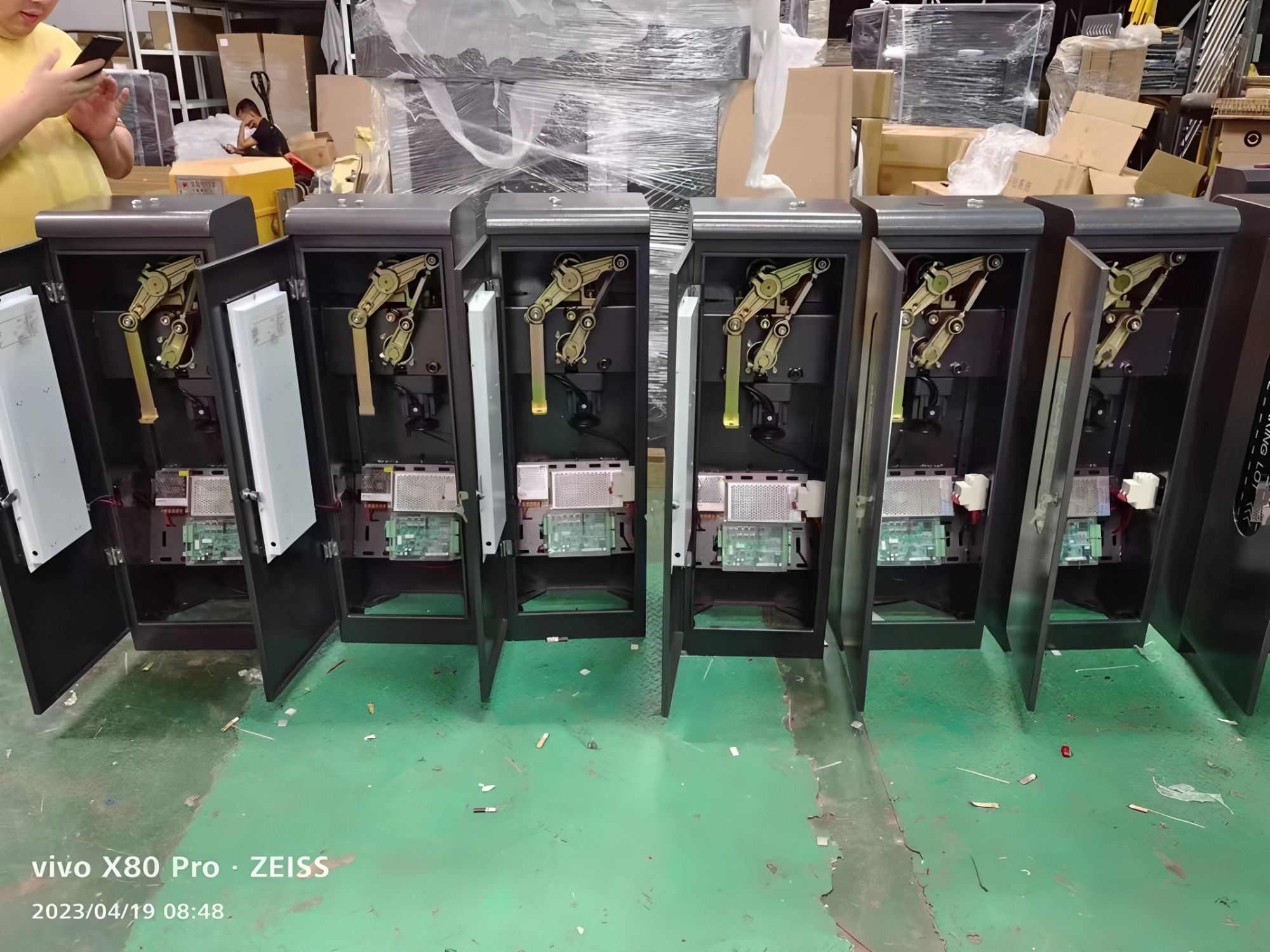 Road Traffic Barrier Gate Speed Adjustable Parking RFID Automatic Boom Barrier Gate