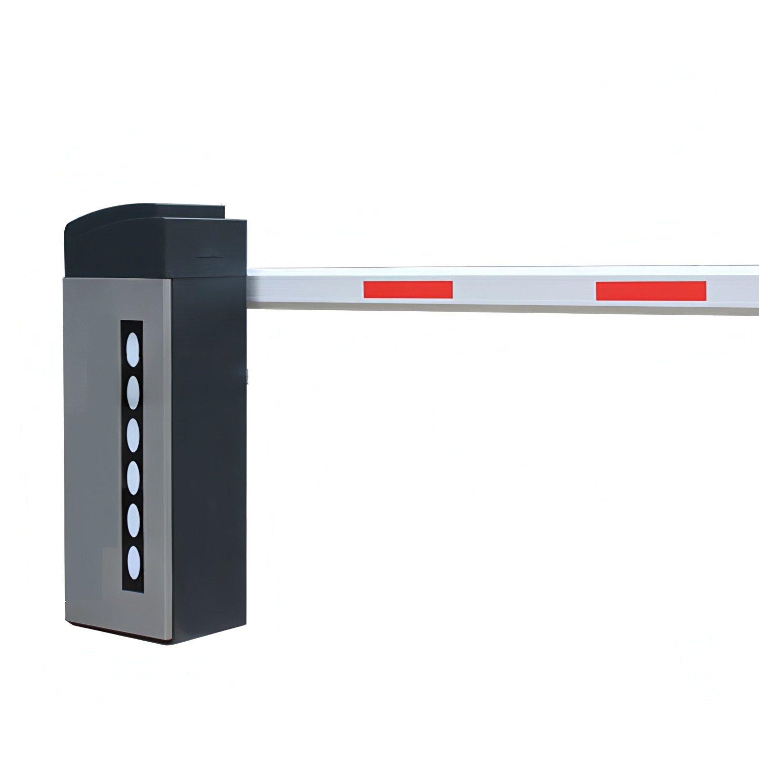 110V 50Hz Car Park Boom Gate Fence Barrier Gate -40 Degree To 60 Degrees