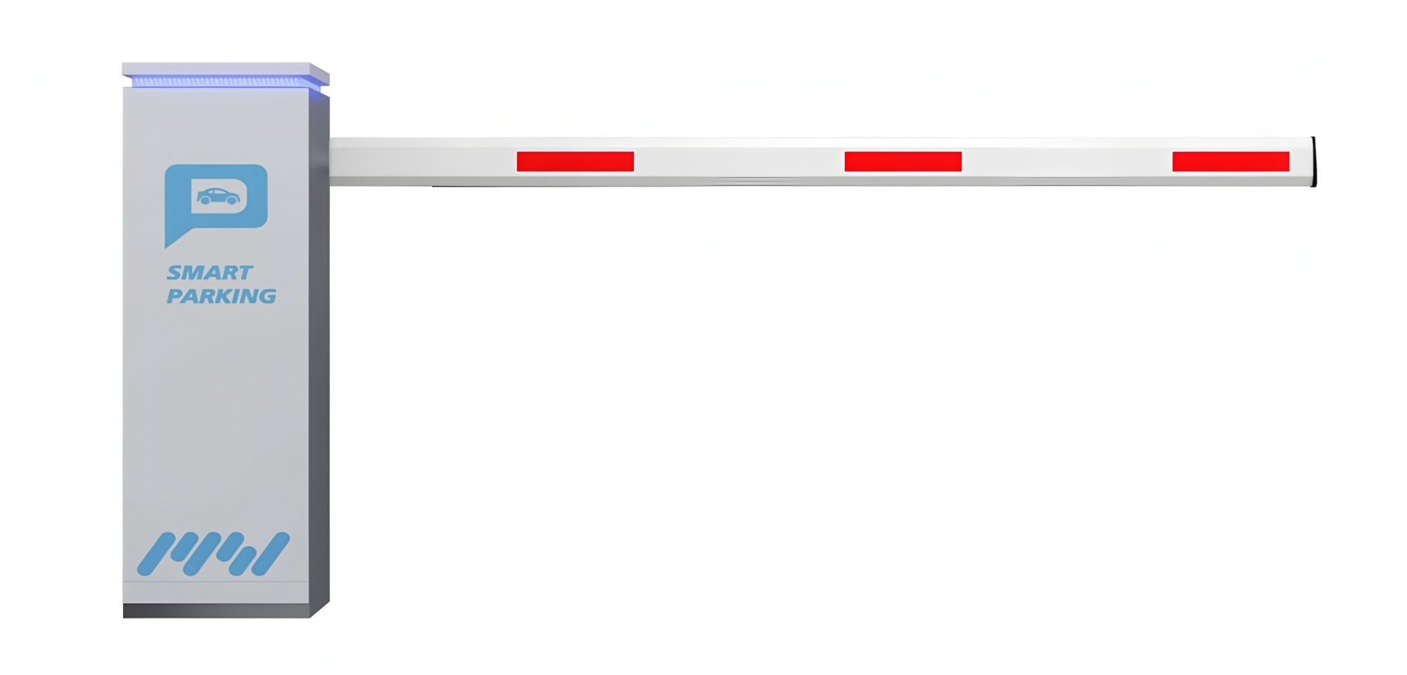 Drop Arm Car Park Boom Gate Traffic Boom Barrier Opening Width 2.5m
