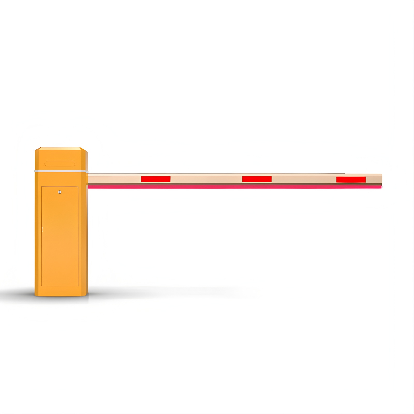 Solar Parking Boom Barrier Gate System Anti-Collision Automatic For Parking Security