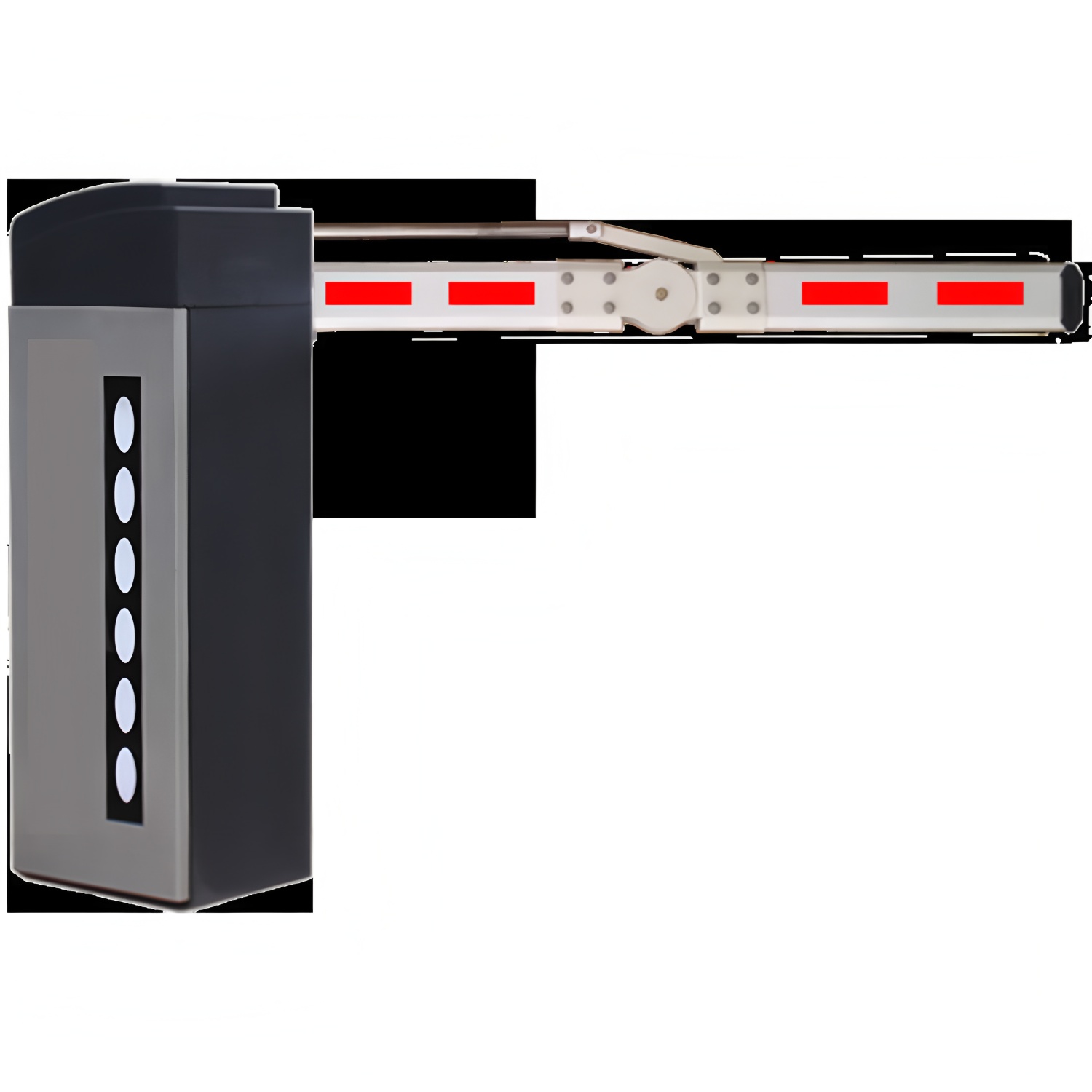 110V 50Hz Car Park Boom Gate Fence Barrier Gate -40 Degree To 60 Degrees