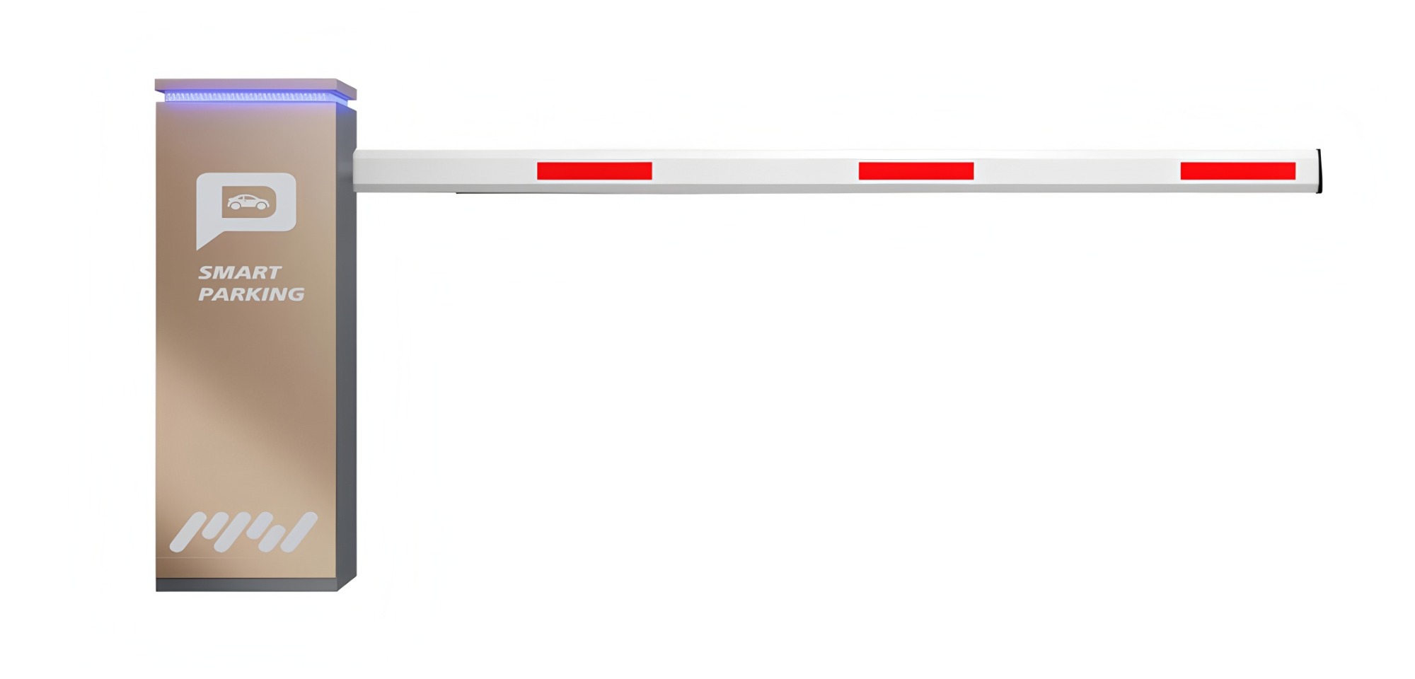 Drop Arm Car Park Boom Gate Traffic Boom Barrier Opening Width 2.5m
