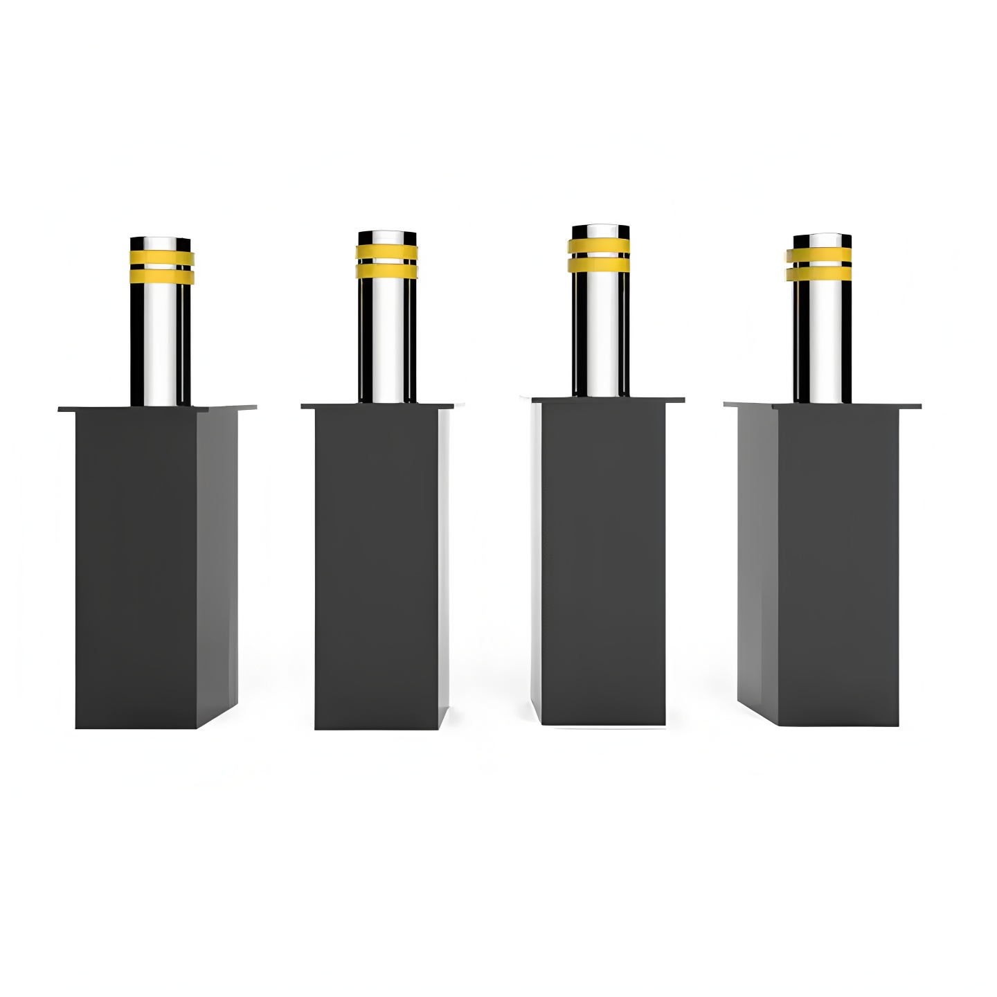 Durable Defense Robust Security Full Auto Hydraulic Bollards
