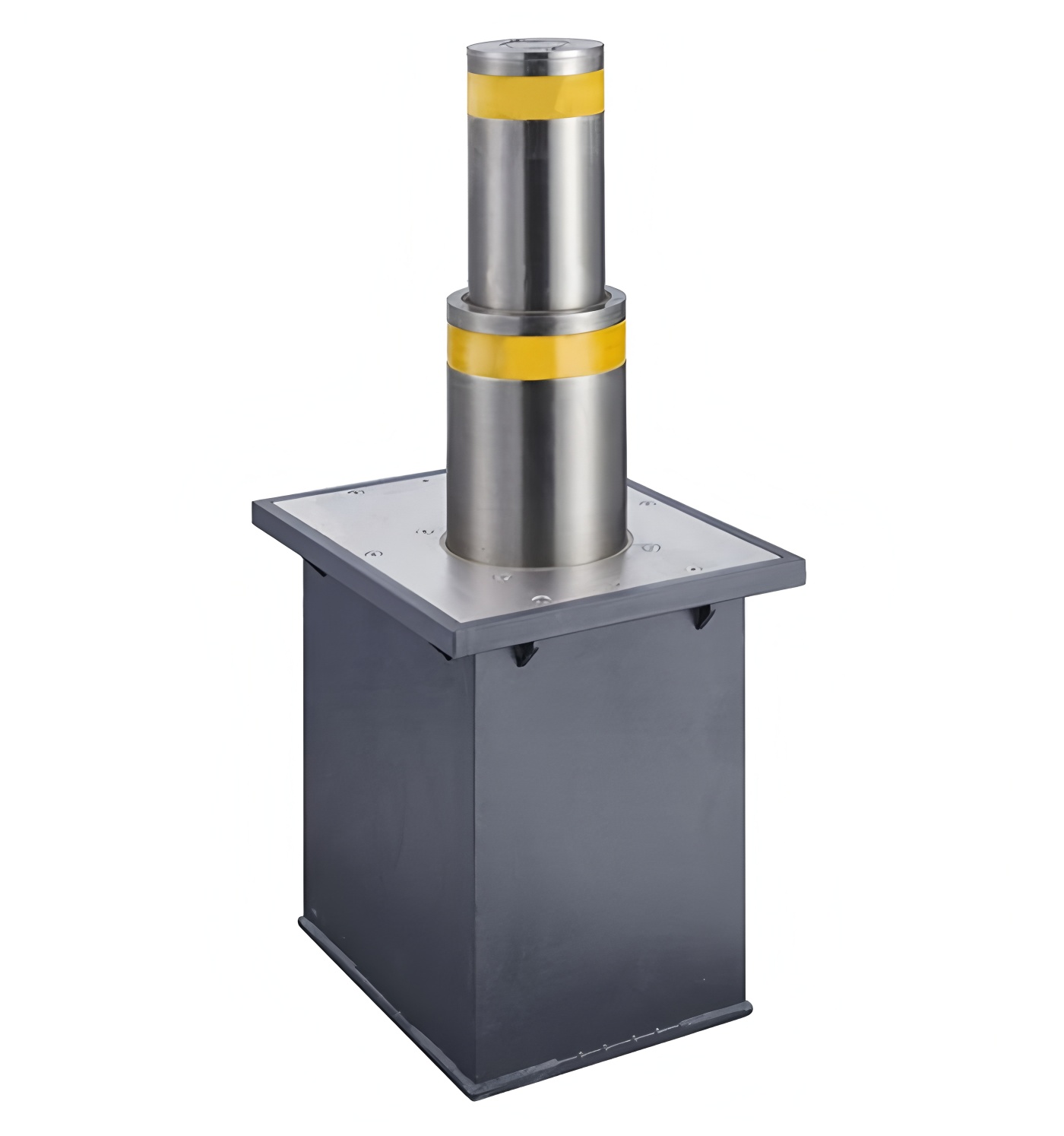 K4 High Security Hydraulic Automatic Bollards Commercial Site Vehicle Stop Barrier