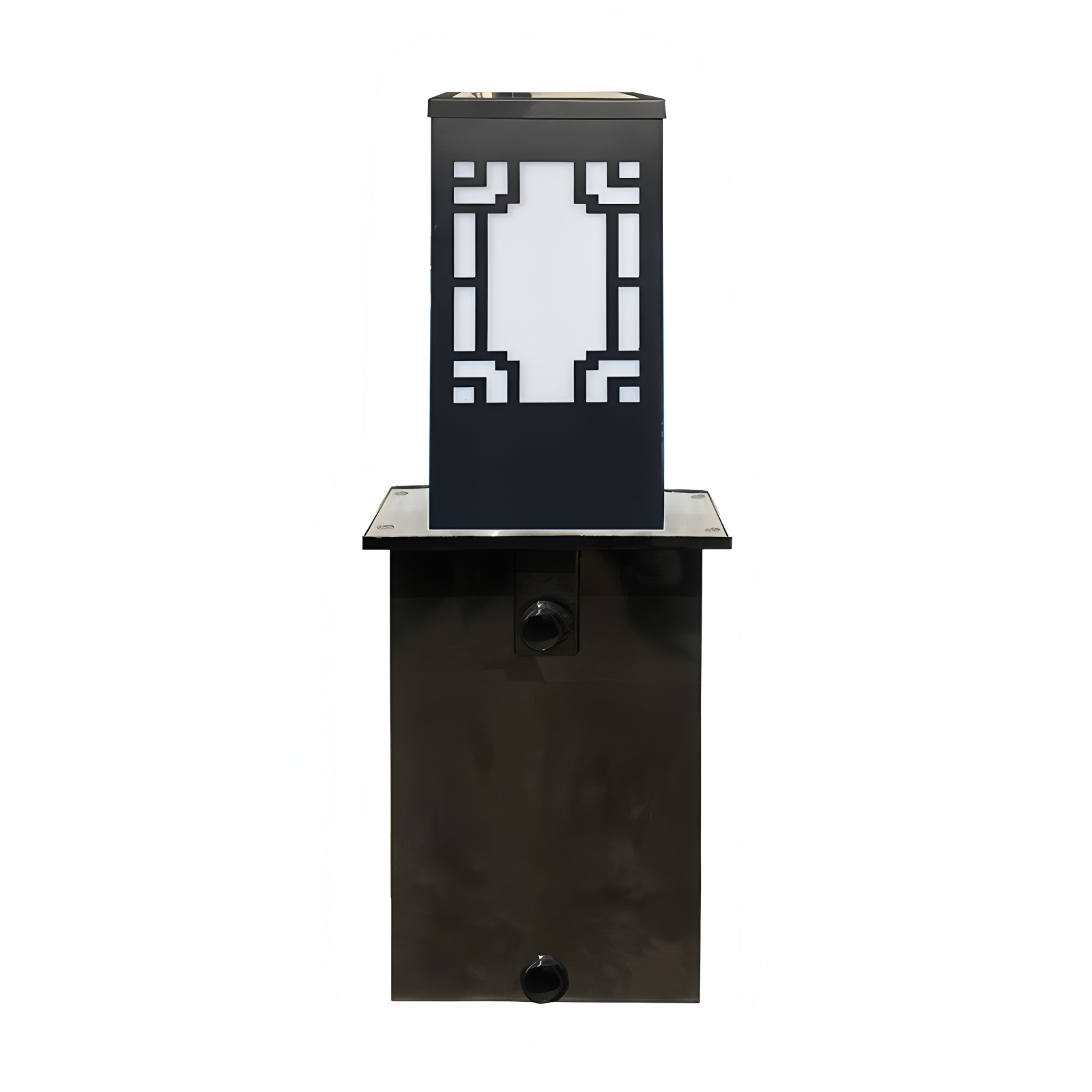 Ss 304 Hydraulic Retractable Bollards Security Automatic Electric Rising Access Control