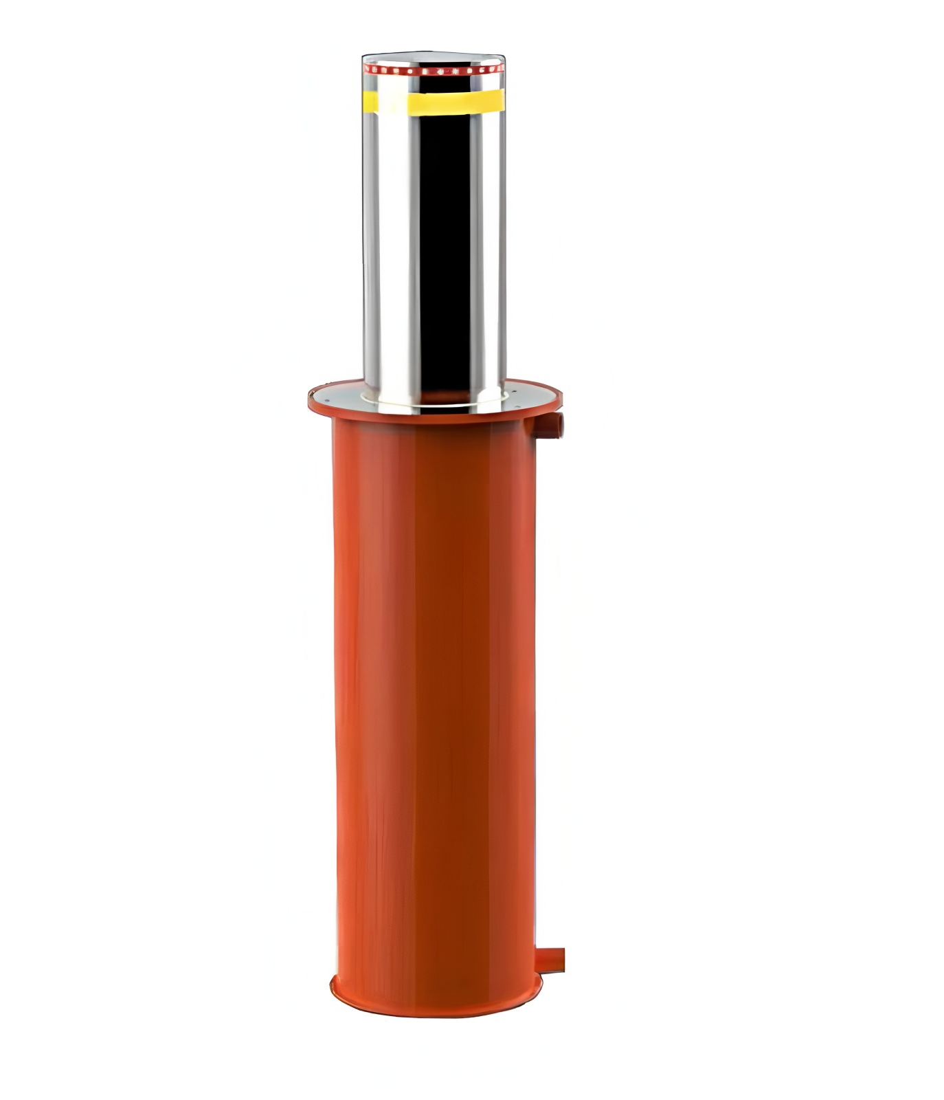 K12 Grade Anti Collision Retractable Hydraulic Rising Bollards For Driveways