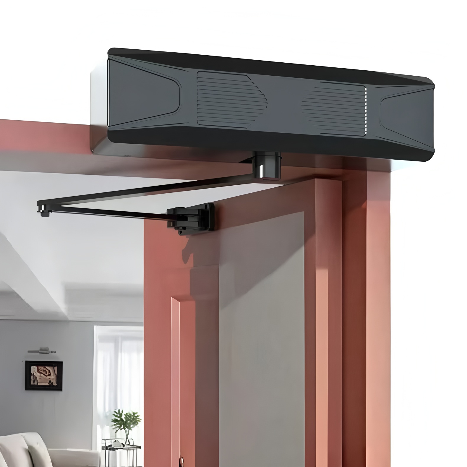 Cardlan Heavy Duty Swing Door Operator 40W Motor Power F Level 155°C Thermal Protection 350kgs Max Weight for Commercial