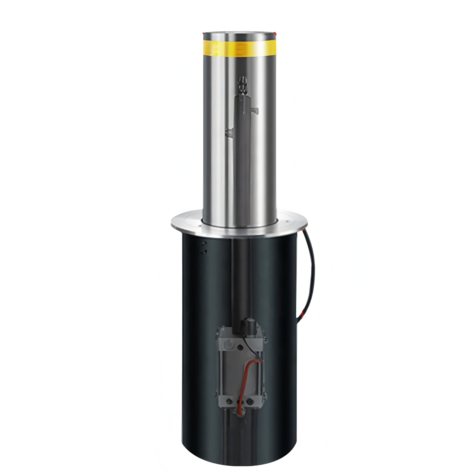 K12 Grade Anti Collision Retractable Hydraulic Rising Bollards For Driveways